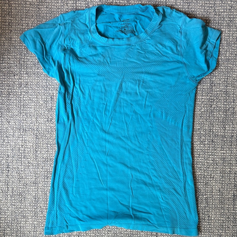 Champion Women's Teal Short Sleeve Tee